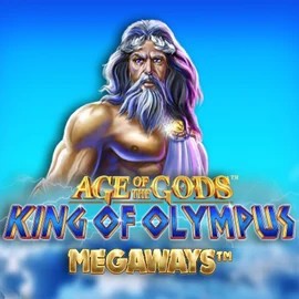 Official Slots logo: Age Of The Gods: King of Olympus Megaways by Origins at Gangstasino Casino