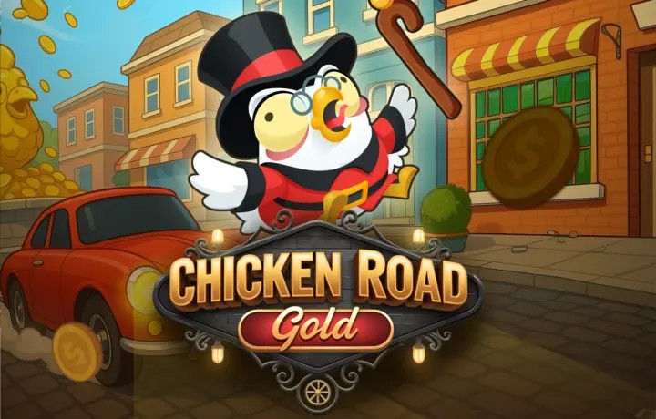 Enjoy Chicken Road Gold by InOut – logo hosted on gangstasinoo.eu