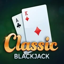 Classic Blackjack slot icon by Red Tiger Gaming, available at Gangstasino Casino