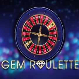 Gem Roulette online game logo by iSoftBet on gangstasinoo.eu
