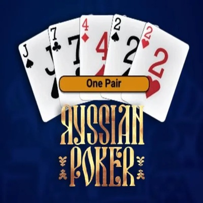Russian Poker by OneTouch Games, showcased at gangstasinoo.eu – game logo