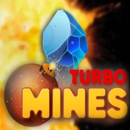 Turbo Mines slot visual from Turbo Games available on gangstasinoo.eu